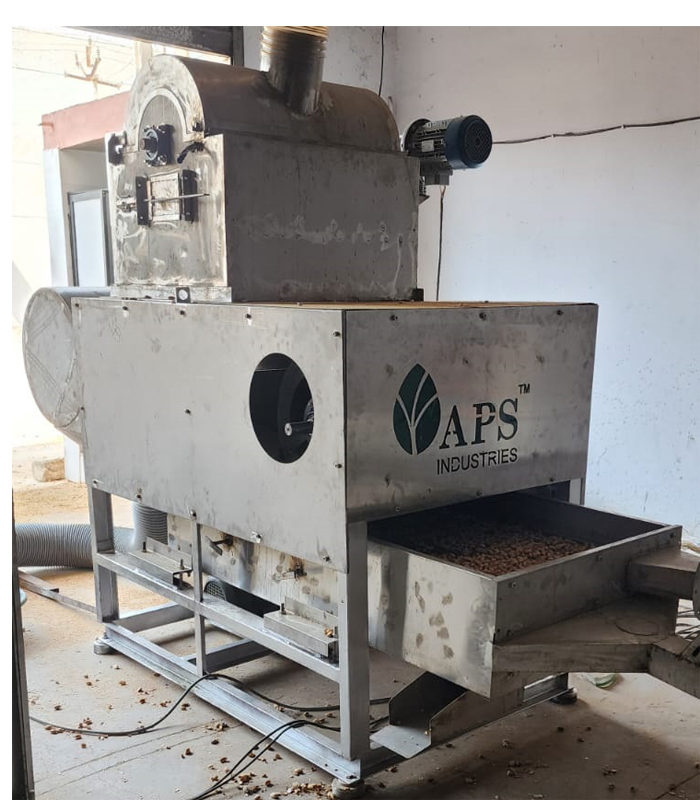 almond sheller machine