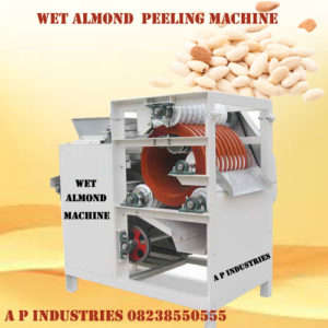 almond peeling machine