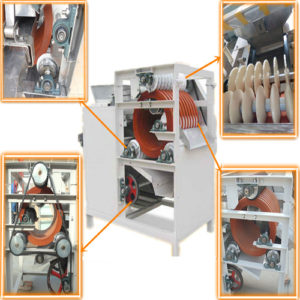 wet-almond-peeler-machine parts